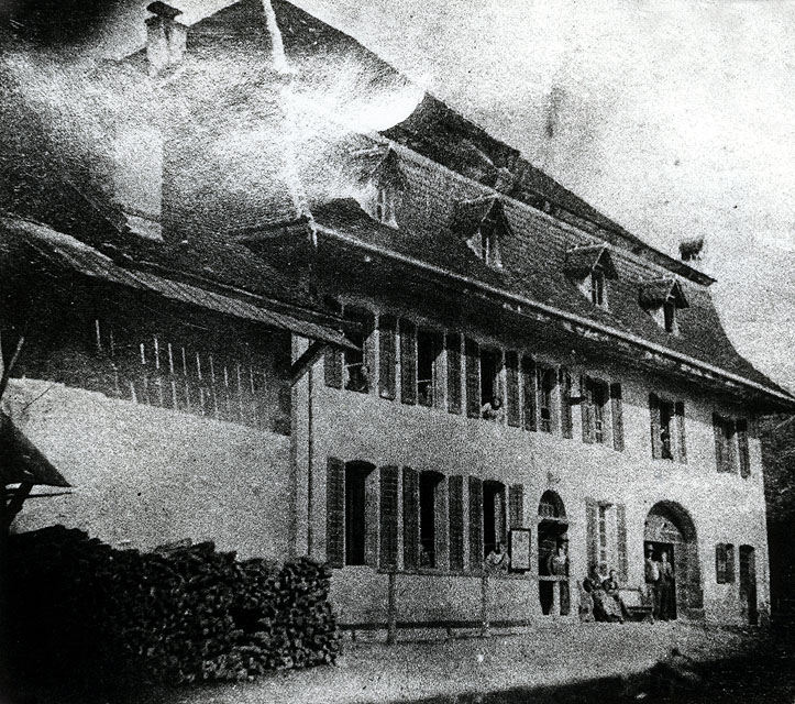 L'Hôtel des Deux Clefs construit en 1806 par le père de Daniel-Henri Farron